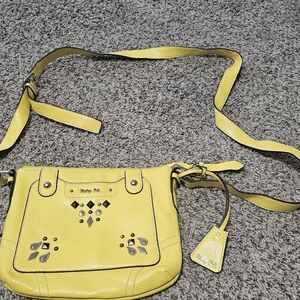Ruby Rd. Yellow Shoulder Bag NWOT